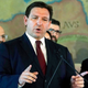 Florida Gov. Ron DeSantis speaks at Miami’s Freedom Tower, May 9, 2022.